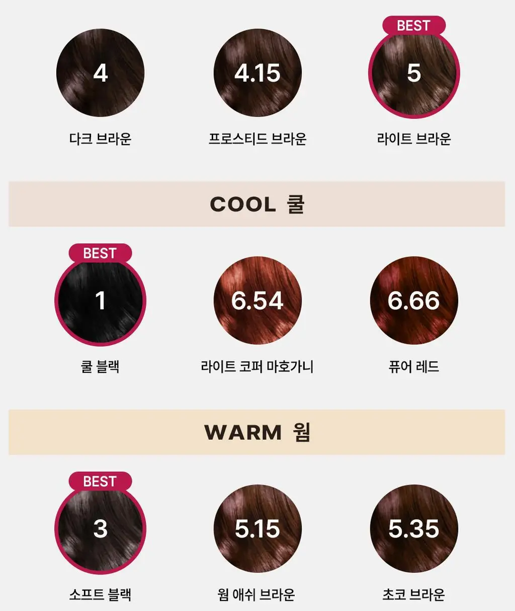[초보자추천ㅣ셀프염색] 로레알파리 엑셀랑스 크림 11 colors 단품/기획 (염색,새치 겸용) 상세페이지 11